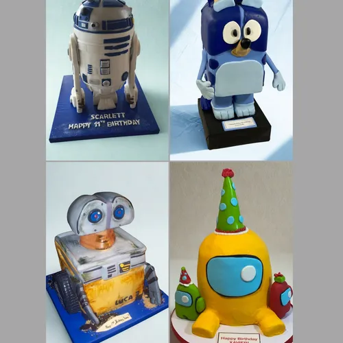 custom 3D character cakes